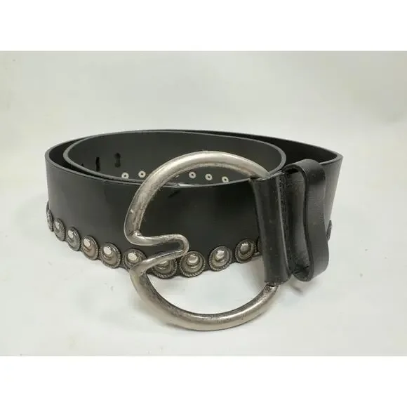 Brave made in Canada Wide Leather Hip Waist Belt size 38 - Picture 5 of 9